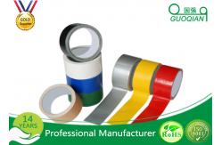 China Personalized Black Electrical Cloth Tape , Cool Fabric Duct Tape For Packing supplier