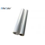 Screen Printing Milky Translucent Polyester Film Roll Aqueous Ink for sale
