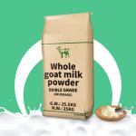 Whole Raw Sterilized Full Fat Cream Goat Milk Powder for All Age for sale