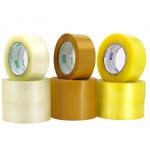 50um Thickness 160m Length Transparent No Noise Hot Melt Adhesive Bopp Silent Packing Adhesive Tape for sale