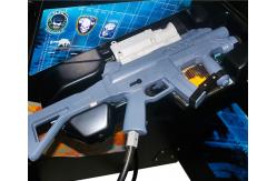 China Dreamland amusement simulator coin operated arcade Operation Ghost gun shooting game machine supplier