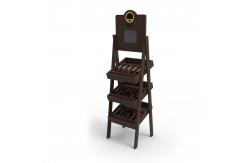 China SGS Wooden Retail Display Stands Gin Display Stand With LCD Screen supplier