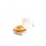 Custom Recyclable Kraft Burger Box Fast Food Packaging with Acceptable Logo