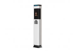China Face Recognition Temperature Kiosk Medical Infrared Forehead Thermometer supplier