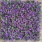 Purple Artificial Wall Grass For Decorating A Quieter And More Comfortable Indoor Environment for sale