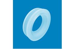China Frosted Fused Silica Quartz Flange High Chemical Purity Long Service Life supplier