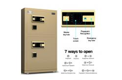 China H1000mm Biometric Fingerprint Lock Safe Box For Office Security YB/N7-100D supplier