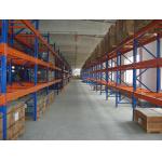 Stackable Galvanized Mezzanine Cantilever Teardrop Pallet Shelf / Heavy Duty Metal Steel Shuttle Rack for sale