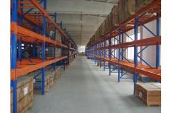 China Stackable Galvanized Mezzanine Cantilever Teardrop Pallet Shelf / Heavy Duty Metal Steel Shuttle Rack supplier