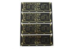 China Kingboard Pcb Panel Board Immersion Gold FR4 6 Layer Black Electronic Board Design supplier