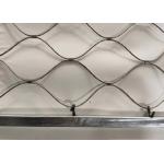 Infill Balustrade Handrail Stainless Steel Cable Mesh Anti Corrosive Anti Rust for sale