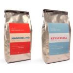 Flat Bottom Matte Finish Aluminium Foil Pouch , Silver Tin Tie Coffee Packaging Bag for sale