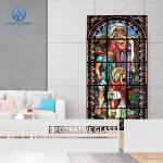 Art Church Stained Glass Partition Sheets 3mm Interior Decoration for sale