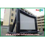 Inflatable Cinema Screen Giant 10 ML X 7 MH Projection Cloth Inflatable TV Screen CE / SGS Certificate for sale