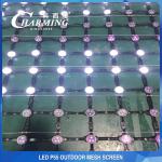 ROHS Flexible LED Mesh Screen Multiscene Practical Waterproof P55
