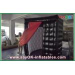 Inflatable Party Decorations Two Doors Custom Inflatable Products Oxford Cloth / PVC Outdoor Exhibition Photobooth Tent for sale