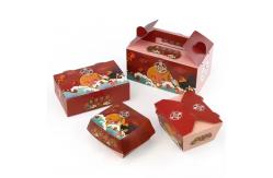 China Customized Fried Chicken and French Fries Sandwich Fast Food Burger Box is Biodegradable supplier