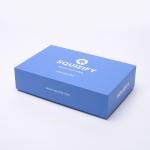 Blue Cardboard Candy Box Supermarket Advertising Promotional For Packaging for sale