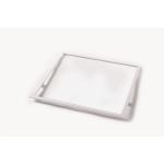 White Encapsulated Toughened Glass Fridge Glass Shelves for sale