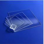 1mm 1.5mm 2mm Ultra-Thin CNC Clear Color Quartz Glass Plate For Lab Surface 10/5 80/50 Density 2.2g/cm3 for sale