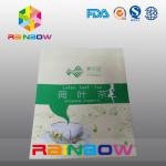 Stand Up Moisture Proof Tea Bags Packaging With Top Zipper And Tear Notch for sale
