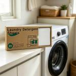 China Eco-Friendly Portable Laundry Detergent Sheets with Strong Cleansing for Tough Stains for sale