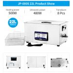 ROHS Benchtop Ultrasonic Cleaner 480W 20L For Filter Screen for sale