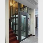 Industrial Style MRL Home Elevator | 400kg Custom Cabin for sale