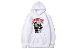 China Autumn And Winter Warm Polyester Pullover Hooded Sweater Casual supplier