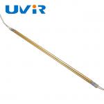C Type Twin Tube Infrared Lamps , 440V 4000W Quartz Tube Uv Lamp for sale
