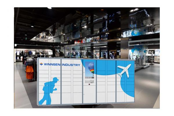 Keyless Express Company 24/7 Automated Parcel Lockers , Courier Locker With Barcode