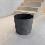 Round Recycled Plastic Planters Lightweight for Planting Seedling