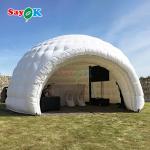 OEM / ODM Durable Oxford Fabric Outdoor Large Inflatable Tent Igloo for Party Event Club Promotion for sale