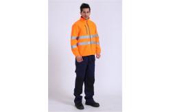 China 360gsm Cold Weather Workwear OEM Hi Vis Work Jacket With Flap supplier