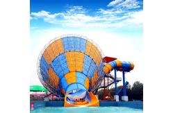 China 4 Riders Tornado Water Slide Exciting Experience For Water Park Guests supplier