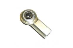 China Right-Hand Standard Steel Rod Ends, 10-32 UNF Female Threads supplier