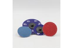 China Ceramic Abrasive Quick Change 3 Inch Roloc Disc For Aluminum Polishing Sanding supplier