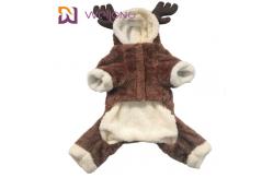 China Customizable Cosplay Reindeer Dog Pajamas Onesie Customized supplier