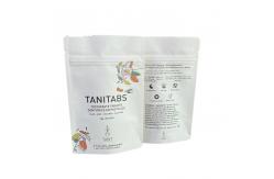 China Custom Waterproof Biodegradable Pla Kraft Paper Ziplock Bag Zipper Bag Stand Up Pouch supplier