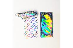 China Reflective Custom Removable Labels Adhesive Holographic Vinyl Sticker supplier