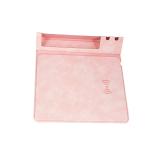 Customised High Quality Fast Charging Multifunction Foldable Pu Leather Wireless Charging Mouse Pad