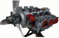 China Lycoming IO-540 Horizontally Opposed Aircraft Engine Six Cylinder supplier