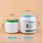 PE Collar Milk Powder Jar 400g 800g 1kg PET Bottle Plastic Jar Container With Screw Cap for sale