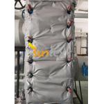 Thermal Insulation Covers Pvc Coated Fiberglass Fabric Cloth for sale