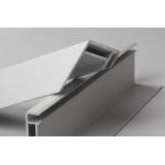 Silvery Alloy Mounting Aluminum Solar Panel Frame High Accuracy