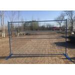 CE PCV Coated 6x10ft Temporary Site Fencing For Construction for sale