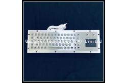 China Riot Metal 304SS IK07 Industrial Keyboard With Touchpad supplier