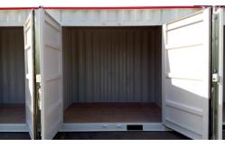 China Steel 40ft Hq Metal Cargo Containers Waterproof Convenient Loading Moving supplier