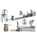 PP PE Granules Production Line , Plastic Waste Recycling Granulating Making Machine for sale