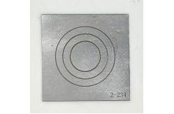 China Standard Sensitivity Test Specimen Qqi Magnetic Particle Inspection Test Shim supplier
